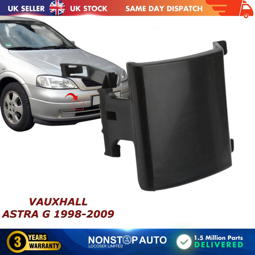 Front bumper tow hook cover - bumper,