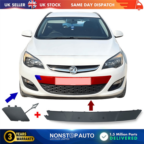 Front bumper number - plate, with